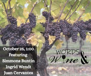 Words and Wine Reading @ Chemeketa Cellars | Phoenix | Arizona | United States